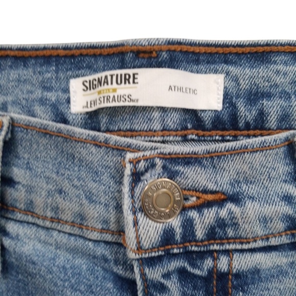 Signature Levi Strauss Gold Athletic Fit Jeans Size 36 - Picture 7 of 12